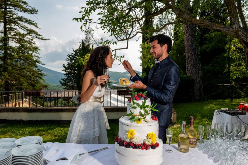 Matrimonio in privato - Villamena Resort Assisi